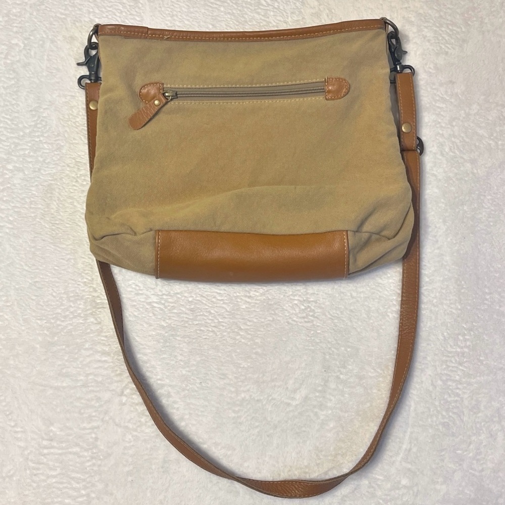 Myra B. Composition Rustic Crossbody Shoulder Bag… - image 2